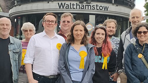 Liberal Democrat candidates and supporters