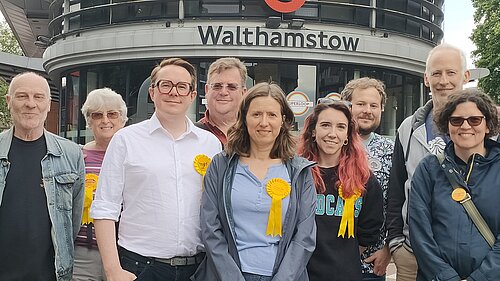 Waltham Forest Liberal Democrat candidates and supporters