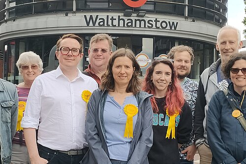 Liberal Democrat candidates and supporters